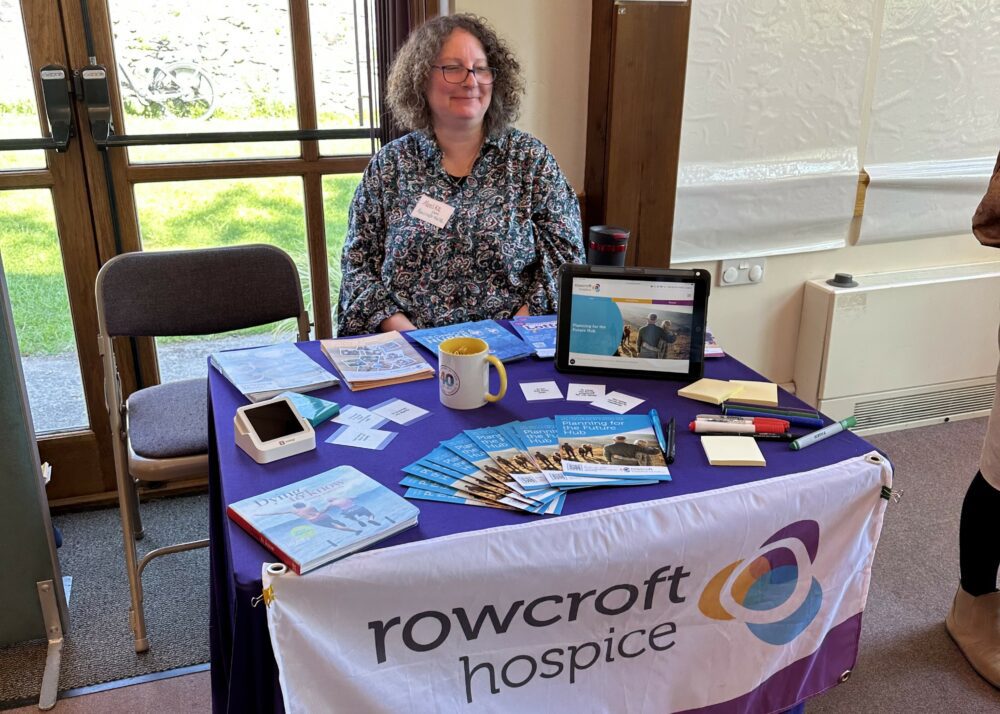 Ashburton Dying Matters Event - Rowcroft Table