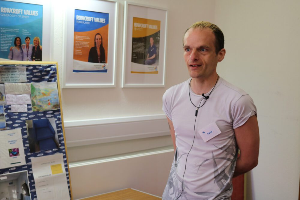 Rowcroft End of Life care ambassador Ryan Parker