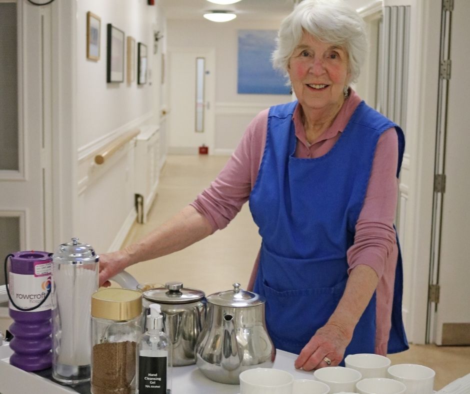 Let's raise a cuppa to Judith! Rowcroft Hospice