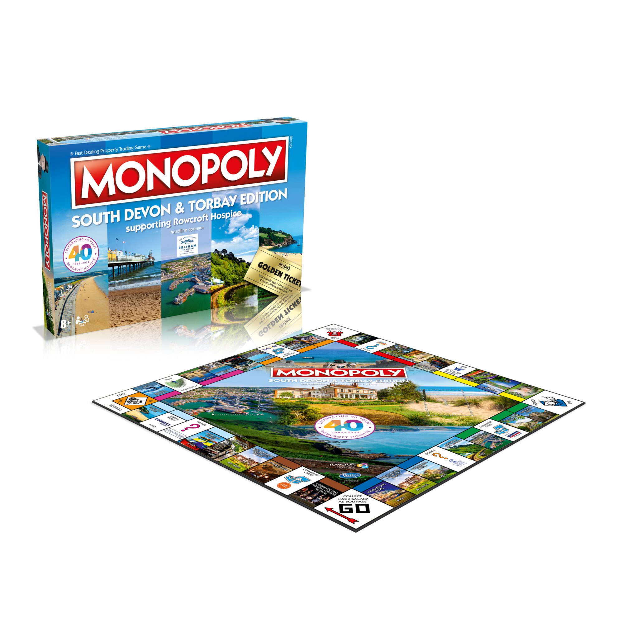 Monopoly box and board