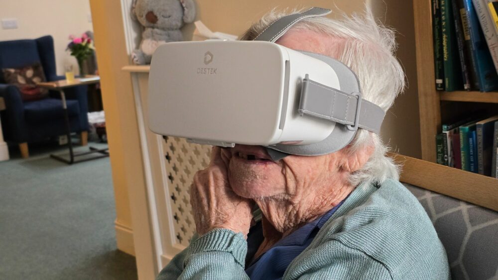 Pendennis Care Home residents relive memories through AR tech