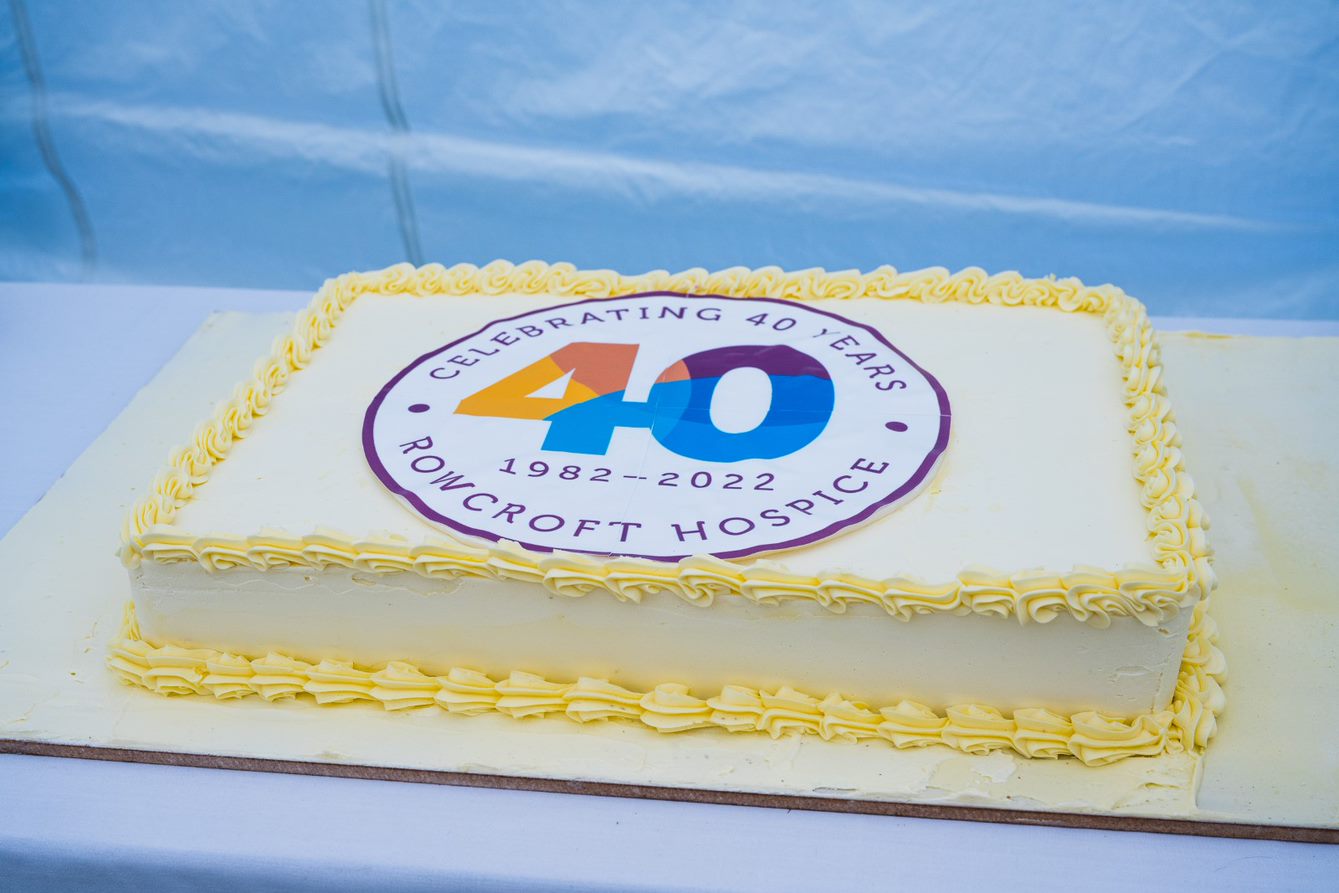 Rowcroft's 40th Anniversary Birthday Cake