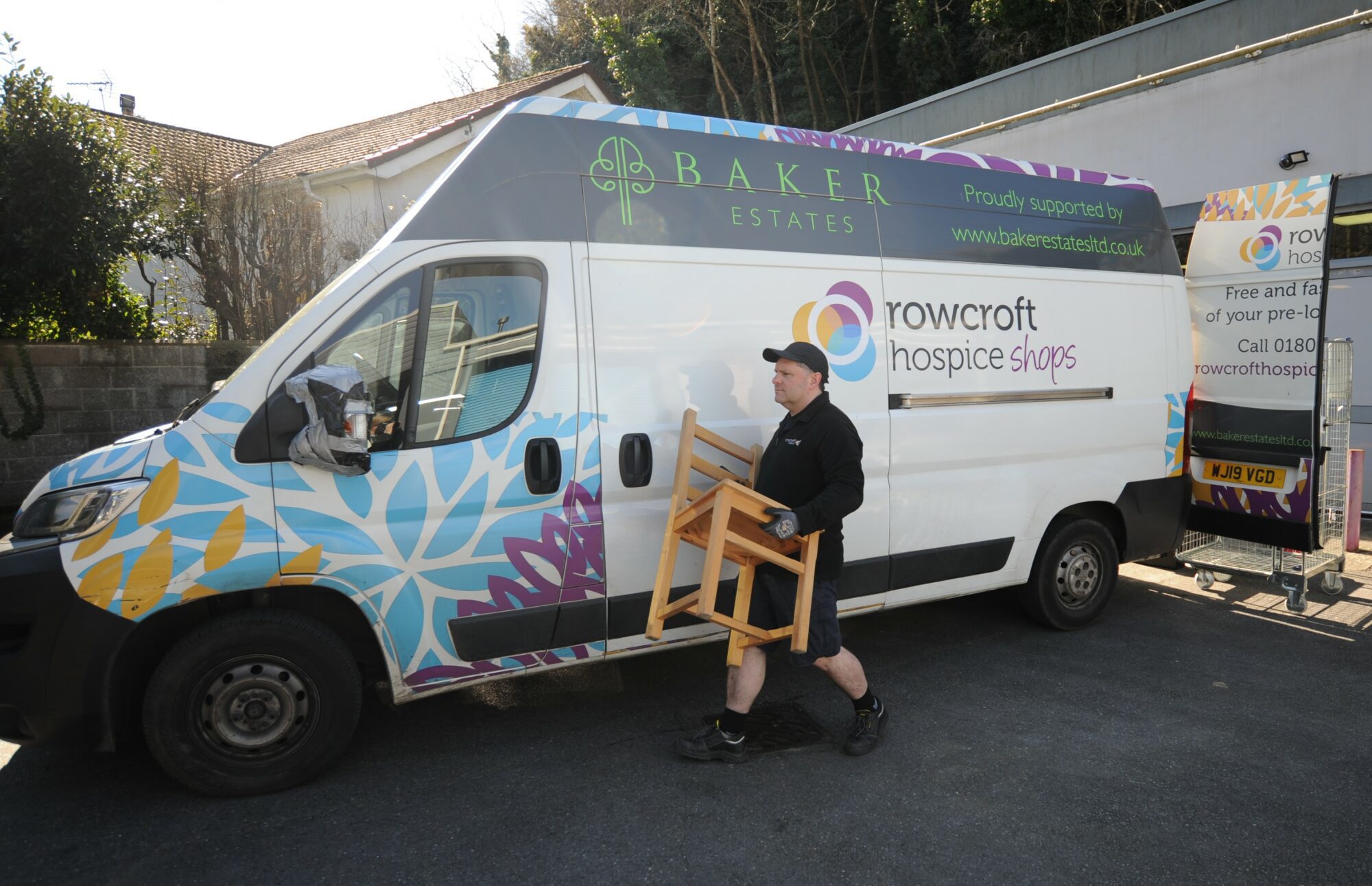 Rowcroft's house clearance service in action