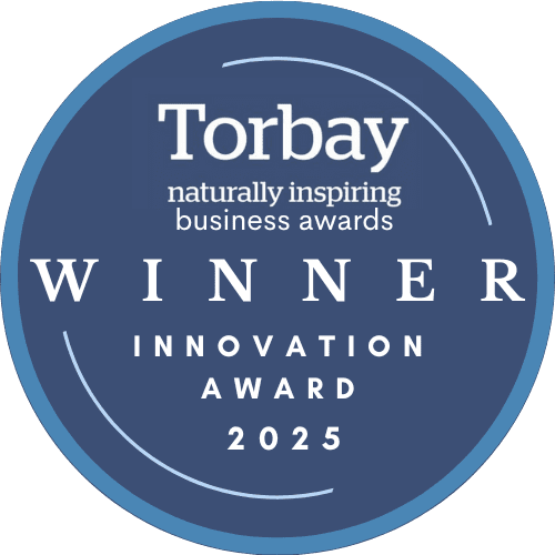 Torbay Business Awards 2025 - Innovation Winner Logo